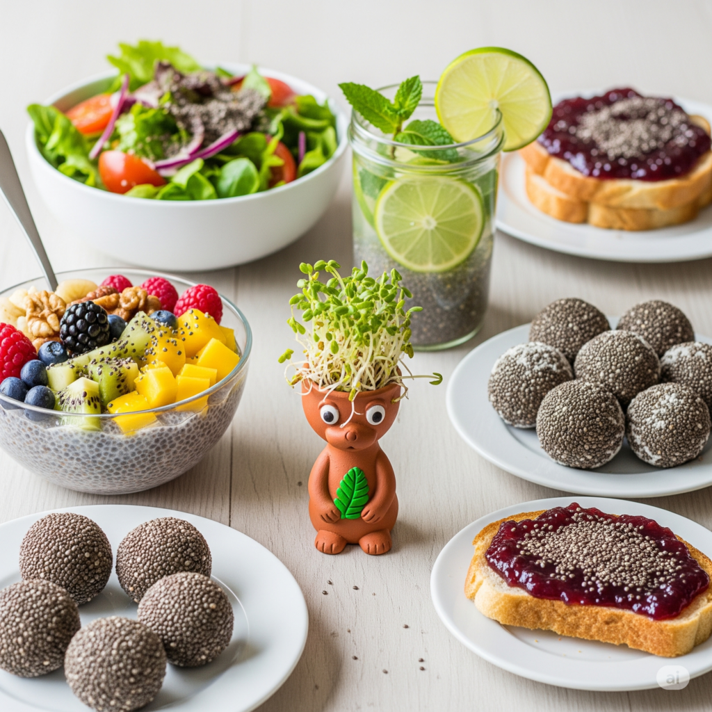 Other Creative Ways to Use Chia Seeds​