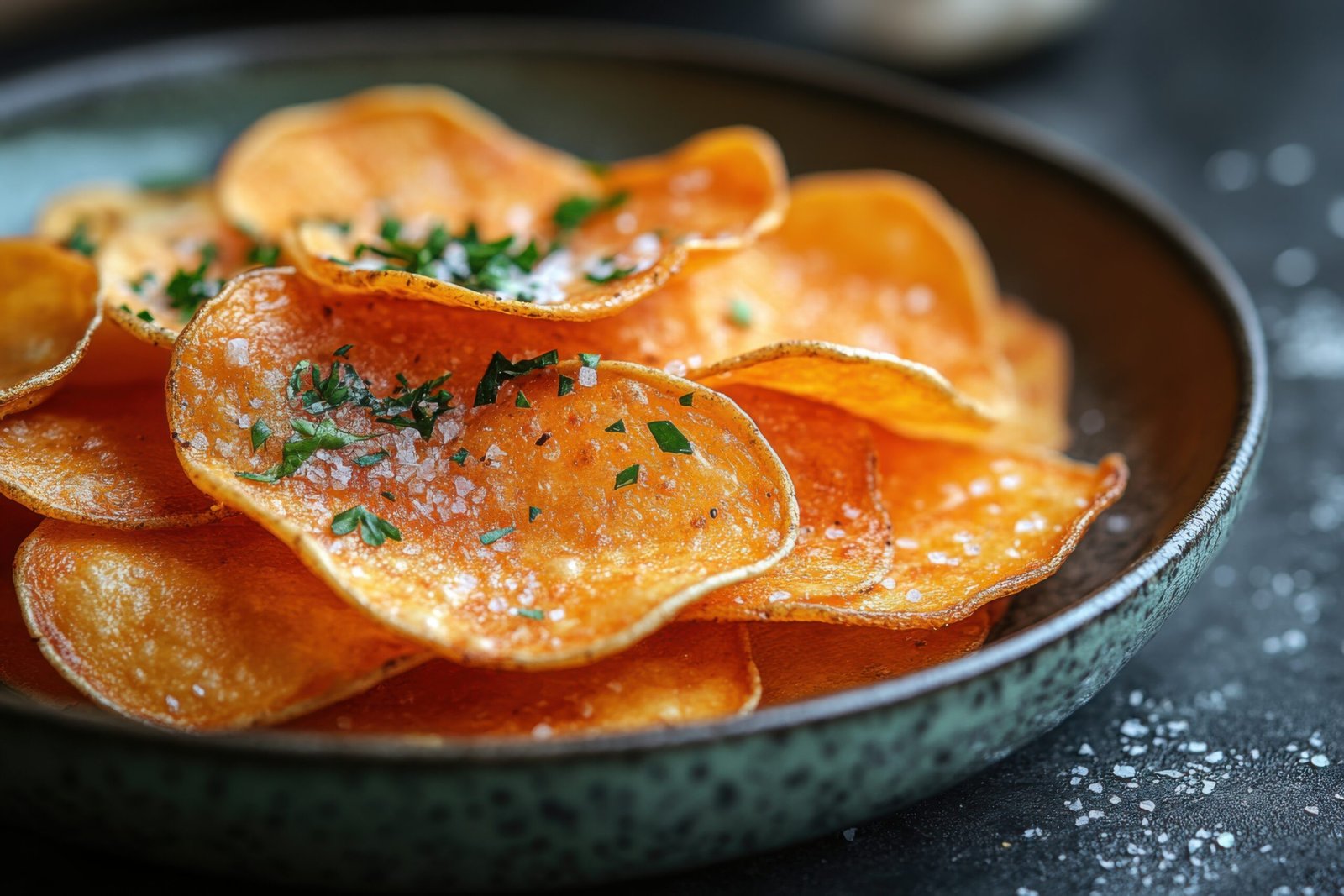 Baked Sweet Potato Chips - The Health Clubs