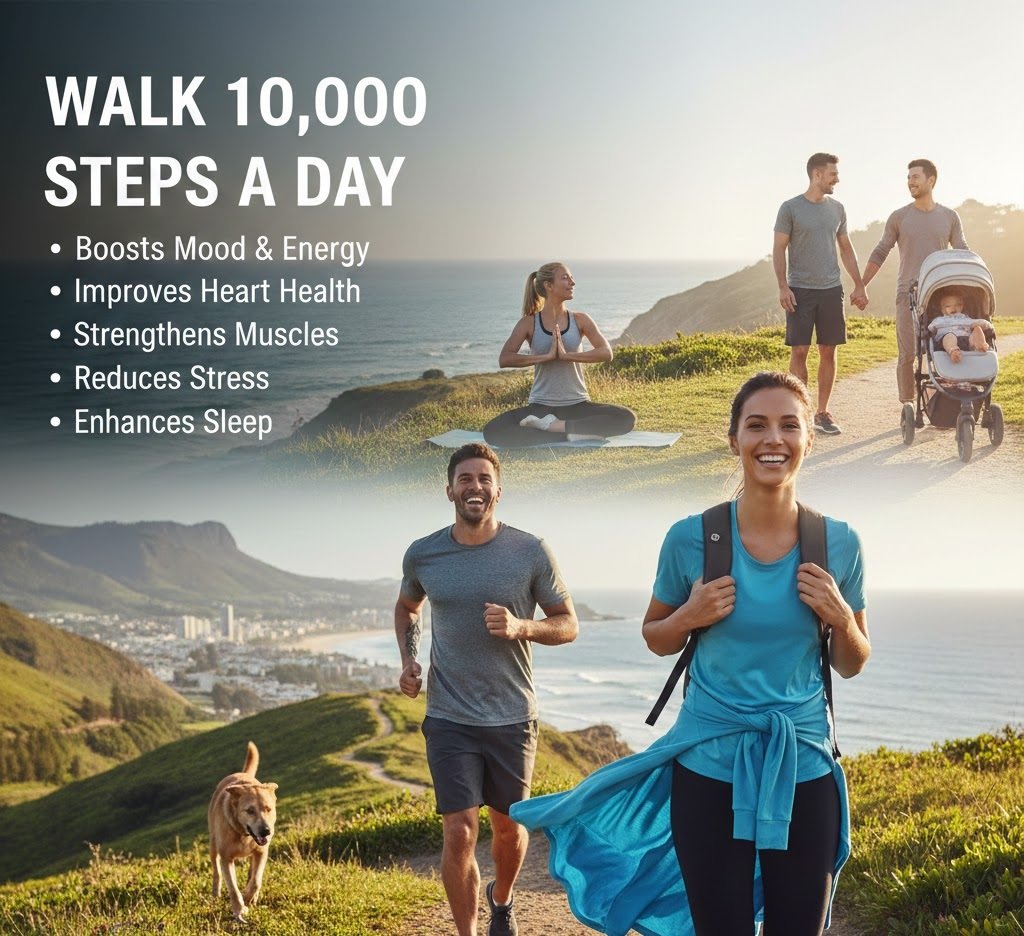 Benefits of Walking 10000 Steps a Day