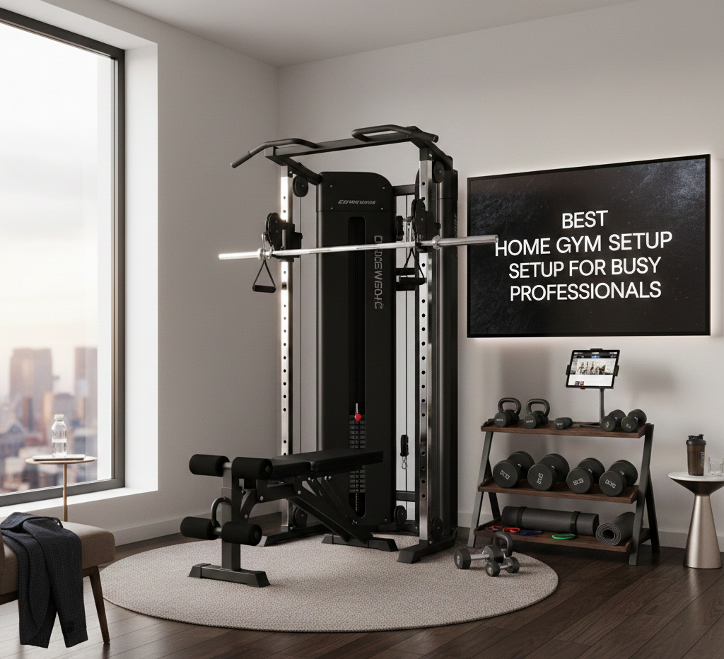 Best Home Gym Setup for Busy Professionals