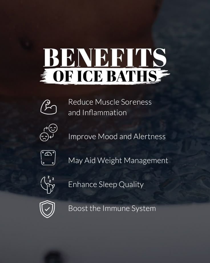 Scientific Benefits of Ice Baths
